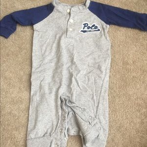 3-6 Month Boys Polo Bodysuit